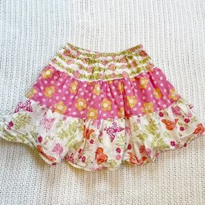 L.L. Bean Mixed Print Skirt